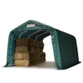 Produktbild: Robuster Weideunterstand 3,3x4,8 m wetterfeste PVC Plane 800N Unterstand grün