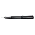 Produktbild: LAMY safari Patronenfüller schwarz hochglänzend M (mittel), 1 St.