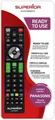 Produktbild: B2X Universalfernbedienung Panasonic TV Ersatzfernbedienung Schwarz Controller