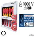 Produktbild: WIHA Sechskantsteckschlüsselsatz 322 K5 VDE-isoliert 5 teilig 1000 Volt # 29466