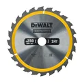Produktbild: DEWALT Construction Kreissägeblatt DT1956 (für Stationärsägen, Sägeblatt-ø: 250/30 mm, Schnittbreite: 3,0 mm, 24 Zähne, Zahngeometrie: Wechselzahn, Zahnwinkel: 10°, für schnelle Schnitte) 1 Stück