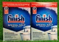 Produktbild: (3,83€/kg) 2x Finish Calgonit Spezial Salz Schutz Kalkablagerungen 1,2kg Vers.0€