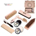 Produktbild: Schuhputzset - Schuhbürsten Set 9-teilig Profi Schuhpflege Putzzeug & Schuhcreme