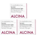 Produktbild: 3x Alcina S Sensitiv Gesichtscreme Light pflegende Kosmetik 50 ml
