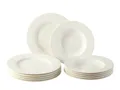 Produktbild: vivo Villeroy & Boch Group Tafelservice Basic White Tafelset 12tlg., Premium Porcelain