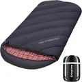 Produktbild: KingCamp XL Camping-Schlafsack 3 Jahreszeiten Übergröße (220 x 100 x 7,6 cm)
