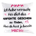 Produktbild: Rebundex Mama Geschenk für Kissenbezug Muttertagsgeschenk Geschenk Muttertag Mama Geburtstagsgeschenk für Mutter Muttertagsgeschenke Kissenbezug für Cama Sofá Silla 40cm*40cm