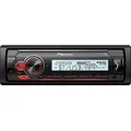 Produktbild: Pioneer MVH-MS410BT, Schwarz, 1 DIN, 200 W, 4.0 Kanäle, 50 W, FLAC - Schwarz