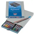 Produktbild: Bruynzeel Design Professionele Aquarelpotloden Set van 12 + Penseel  (US IMPORT)