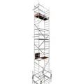 Produktbild: ALTEC Aluminium Fahrgerüst Rollfix 1.0 mit Ø150mm Rollen, Standardtraverse & Wandanker, maximale Arbeitshöhe 10 Meter 70 cm x 150 cm x 800 cm