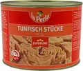 Produktbild: La Perla Thunfisch Stücke in Öl eingelegt aus der Dose 1705g