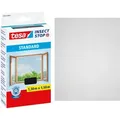 Produktbild: Tesa - Insect Stop Standard Fliegengitter Für Fenster - Insektenschutz Zuschneidbar - Mückenschutz Ohne Bohren - 1 X Fliegen Netz Anthrazit - 130 Cm X 150 Cm