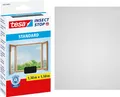 Produktbild: tesa Fliegengitter Standard Insektenschutz Fenster ohne Bohren grau 1,3 x 1,5 m