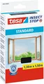 Produktbild: tesa Fliegengitter STANDARD für Fenster 1,50 m x 1,30 m anthrazit