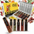 Produktbild: WELCOME TO HELL Scharfes Chili GeschenkSet  6 scharfe Gewürze inkl. Rezeptkar...
