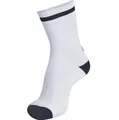Produktbild: hummel Sportsocke Elite Indoor Low weiss/schwarz - 1 Paar, Größe: 31-34