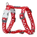 Produktbild: Hundegeschirr Red Dingo Style Sports Weiß Punkte 37-61 cm