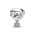 Produktbild: Bead - Silber - Charm - Hund & Knochen