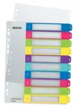 Produktbild: LEITZ Kunststoff-Register WOW, Zahlen, A4 šberbreite, 1-10