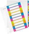 Produktbild: LEITZ Kunststoff-Register WOW, Zahlen, A4 Überbreite, 1-10
