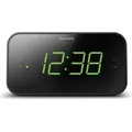Produktbild: Philips Audio TAR3306 Wecker mit Radio und großem Display, Doppelalarm, Sleep Timer & Schlummerfunktion - Transparent