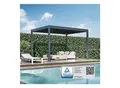 Produktbild: Weide Classic Pergola Aluminium freistehend 3 x 4 M Lamellendach anthrazit?