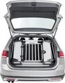 Produktbild: TRIXIE Universal-Heckgitter für Hunde - Macht den Kofferraum zur Transportbox - Winkel & Seitenteile anpassbar - einfaches Einklappen zur Nutzung des Kofferraumes - 94–114 × 69 × 53 cm - 13201