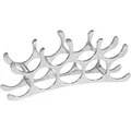 Produktbild: Weinregal Metall Alufarben ca. 55x20x12cm