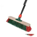 Produktbild: BÜMAG Garten- & Straßenbesen 40 cm mit PVC-Beborstung und Teleskopstiel - klassisch, effizient und gut