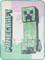 Produktbild: Kinderdecke Minecraft Creeper 130 x 150 cm, Minecraft, flauschig
