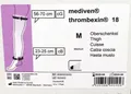 Produktbild: 1 Paar Kompressionsstrümpfe Medi Mediven Thrombexin 18 Oberschenkelstrumpf Gr. M