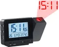 Produktbild: NEU Projektions Funkwecker Thermo Hygrometer USB für Projektion Weckzeit Klima