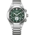 Produktbild: Chronograph CITIZEN, silber (titansilberfarben, dunkelgrün), Armbanduhren, Damen, Chronograph, Armbanduhr, Solar, Titan, Herrenuhr, analog, Tag, Stoppfunktion