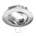 Produktbild: Deckeneinbaurahmen CIRC, rund, schwenkbar, aluminium matt