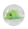 Produktbild: Simba 104010105 - ABC Greif-und Badeball, weicher, flexibler Ball, gefüllt mit Wasser, Schildkröte und bunten Perlen, 8cm, ab 12 Monate