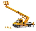 Produktbild: Bruder Spielzeug 02679 MB Sprinter Arbeitsbühne Baufahrzeug Baustellenwagen Neu