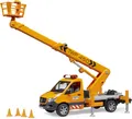 Produktbild: Bruder Spielfahrzeug MB Sprinter Arbeitsbühne mit Light + Sound Modul 02679