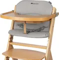 Produktbild: Bebeconfort Timba Comfort Sitzkissen, für Timba Hochstuhl, gemütliche Sitz-Auflage, maschinenwaschbar bei 30°C, Gray Mist