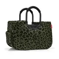 Produktbild: Reisenthel LOOPSHOPPER M Einkaufstasche Handtasche Olivgrün Teddystoff 12 L