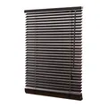 Produktbild: Ventanara® Holzjalousie 35mm Schwarzbraun Holz Jalousie Jalousette Echtholz 40 x 130 cm