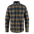Produktbild: Fjällräven Herren Singi Heavy Flannel Shirt, Dark Navy/Buckwheat Brown, S