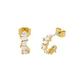 Produktbild: Fossil Ellis Damen goldfarben Messing Ohrringe, JA7297710