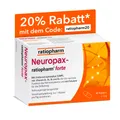 Produktbild: Neuropax-ratiopharm forte mit Uridinmonophosphat (UMP), Vitamin B12 und Folsäure - Jetzt 20% mit dem Code ratiopharm20 sparen*