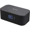 Produktbild: BRESSER Funkwecker BRESSER Bluetooth Stereo-Lautsprecher mit Weck- und Ladefunktion