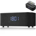 Produktbild: BRESSER Bluetooth Stereo-Lautsprecher mit Weck- und Ladefunktion