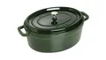 Produktbild: Staub La Cocotte Kochtopf 33 cm Basilikum-Grün oval Gusseisen Garen und Braten