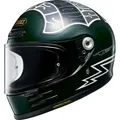 Produktbild: Shoei Glamster06 Heiwa, Integralhelm - Dunkelgrün/Grau/Weiß - L