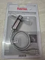 Produktbild: Hama Schwanenhals USB-Ventilator mit Temperaturanzeige