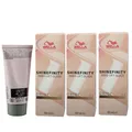 Produktbild: Wella Shinefinity Glaze Natural 3 x 60 ml 09/07 Beige Sand Tönung Set Neu