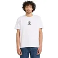 Produktbild: Timberland T-Shirt Print Stack Logo Short Sleeve Tee (1-tlg) UNISEX weiß XXXL (66/68)